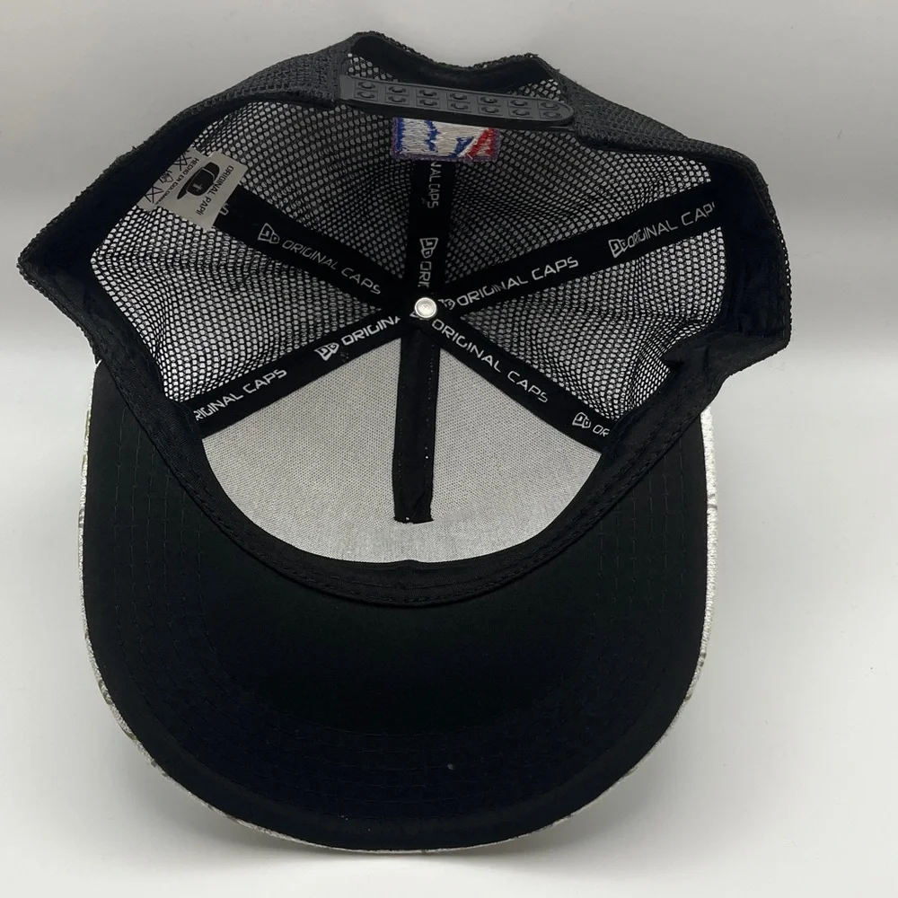 LA Baseball Cap Iridescent Palm Tree Design